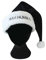 Deluxe Black Bah Humbug Christmas Santa Hat Party Fancy Dress Father Xmas Cap Adult by Concept4u