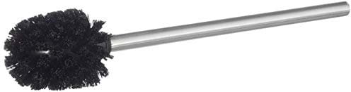 Zeller 98012 Ersatz-WC-Bürste, Edelstahl ø 7.5 x 39.5, schwarz, 1 - Pack