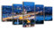 Leinwandbild Wien bei Nacht LW220 Wandbild, Bild auf Leinwand, 5 Teile, 210 x 100 cm, Kunstdruck Canvas, XXL Bilder, Keilrahmenbild, fertig aufgespannt, Bild, Holzrahmen, Östereich, Wien, Prater