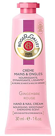 ROGER & GALLET | Hand and Nail Cream | Nourishing Hand Cream & Hand Moisturizer | Hand Lotion Hand Care (Gingembre | 1 oz)