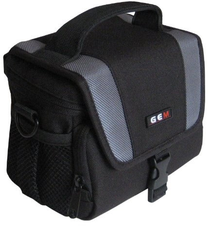 GEM Camcorder Case for Canon LEGRIA HF M52, HF M56, HF M506, HF R36, HF R38, HF R306 Camcorder plus limited accessories