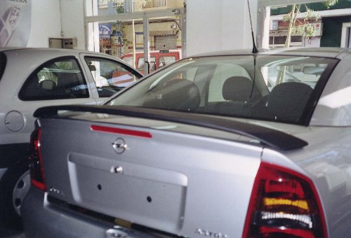 AutoStyle Spoilerlippe TS OP47S für Astra G Limousine (T98)