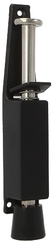 Türfeststeller Bodentürstopper Türpuffer Türstopper Torstopper 120 mm x 25 mm (Schwarz)