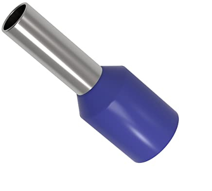 Ferrules 0.34-50 mm² wire end sleeves insulated: (500 pieces, 2.5 mm² blue)