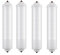 Ex-Pro® 4 Pack Compatible Replacement in-Line Water Filter. Suitable for AEG 3019974100 / DD-7098