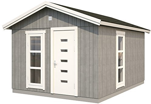 Palmako Element-Gartenhaus Ly 13,8 natur Quick Fit Line Isolierglas