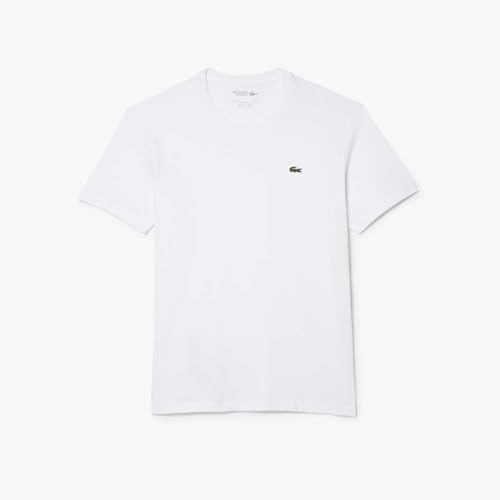 Lacoste Herren Th7618 T-Shirt, Weiß (Blanc), Large (Herstellergröße: 5)