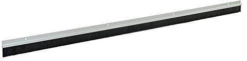 FIXMAN 456532 Garagentor-Bürstendichtung, 25-mm-Borsten 2134 mm, weiß
