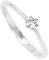My Gold Damen Verlobungsring Zirkonia Gold 585 Echtes Weißgold (14 Karat) Gr. 50 Heiratsantrag Damenring Goldring Golden Love V0011646