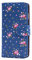 32nd Floral Series - Design PU Leather Book Wallet Case Cover for Apple iPhone 7, 8, SE (2020) & SE (2022), Designer Flower Pattern Wallet Style Flip Case With Card Slots - Vintage Rose Indigo