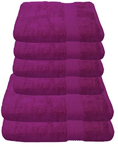 Julie Julsen Handtuch Set 2X Duschtuch 4X Handtuch Fuchsia/in 23 Farben erhältlich weich und saugstark
