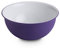 omada Design Saladier 1,5 lt. 20x9 cm blanc intérieur coloré extérieur, en plastique et antibactérien, convient au micro-ondes et incassable, idéal en cuisine, ligne Sanaliving