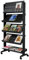 Paperflow Prospektständer 167,5x85,5x38,5 cm mobil schwarz sw