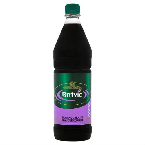 Britvic - Cordial aroma di ribes nero, 1 litro (confezione da 12)