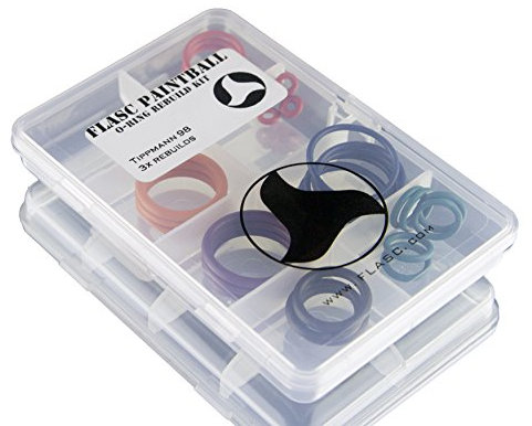 Flasc Paintball Tippmann 98 3x farbcodiertes Paintball O-Ring Umbau-Set