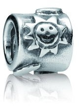Pandora Damen-Bead Sterling-Silber 925 Sonne, Mond und Sterne Kasi 79128