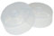APS bonnets à micro-ondes set de 2 - bonnets à micro-ondes avec poignée, Ø : 30 cm, hauteur 11 cm, lavable au lave-vaisselle, transparent