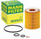 MANN-FILTER HU 815/2 x Ölfilter - für Pkw + Transporter
