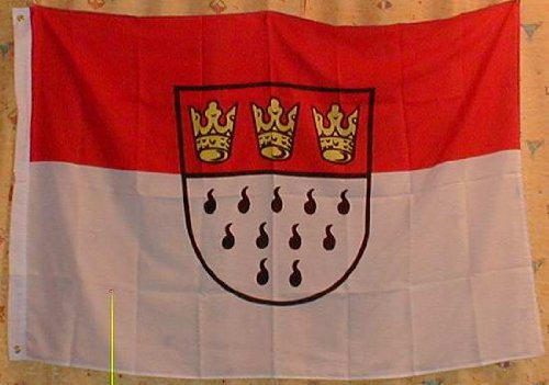 Buddel-Bini Flagge Fahne ca. 90x150 cm : Köln