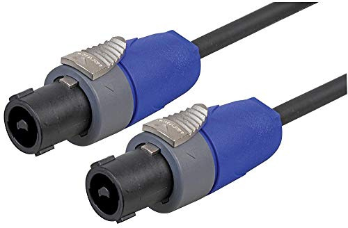 Pulse PLS00153 Neutrik Speakon Lautsprecherkabel (2-polig, 1,5 Quadratmillimeter, 3 m)