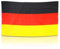 Germania Bandiera con Occhiello 90x150cm Nuovo