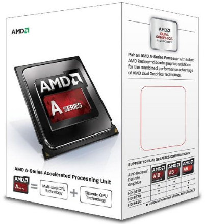A10-6700 - 4,2 GHz - Socket FM2 (AD6700OKHLBOX) + GA-F2A75M-D3H - Socket FM2 - Chipset A75 - Micro-ATX