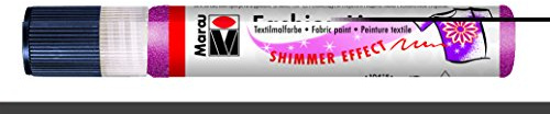 Marabu 25 ml Fashion rutschsicher Shimmer, Raspberry