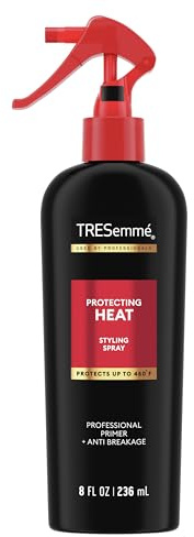 TRESemmé Styling Spray Protecting Heat for Taming Frizz & Reducing Breakage, with Protection up to 450°, 8 Fl Oz