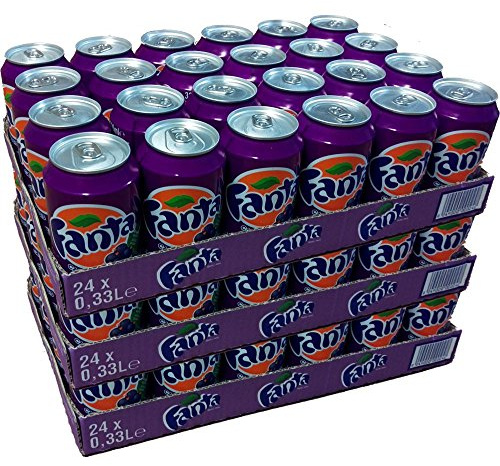 Fanta Cassis 72 x 0,33l Dose XXL-Paket