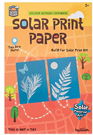 Toysmith Solar Print Papier-Nachfüllpackung