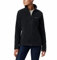 Columbia Fast Trek 2 Jacket, Giacca In Pile Con Cerniera Intera Donna, Black, L