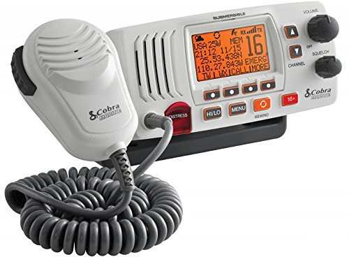 Cobra Electronics MR F57W VHF Radio con Pantalla LCD Grande
