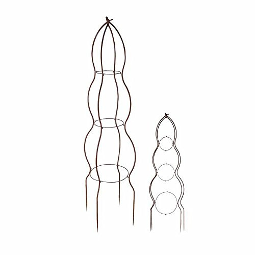 Esschert Design py67 3D Oiseau Rond pour Plantes – Marron