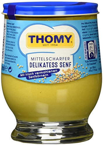 Thomy Delikatess- Senf, 12er Pack (12 x 250 ml)