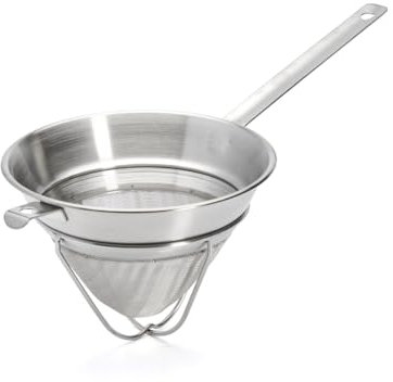 DE BUYER -3352.20N -chinois etamine renforce ø 20 ht15.5cm, Argent