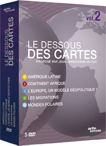 Le dessous des cartes, vol. 2 - coffret 5 DVD