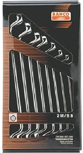 Bahco 2M/S8 - Jgo Ll Doble Est Acodada 8P