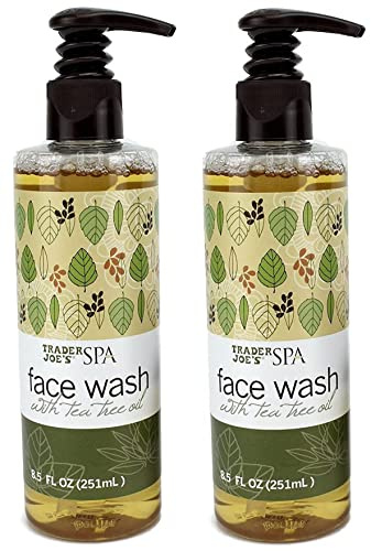 2 Pack Trader Joe's Spa Face Wash with Tea Tree Oil by Trader Joe's