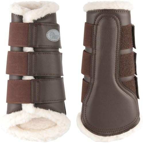 Harry's Horse Gamaschen Flextrainer, Farbe:braun, Größe:XL