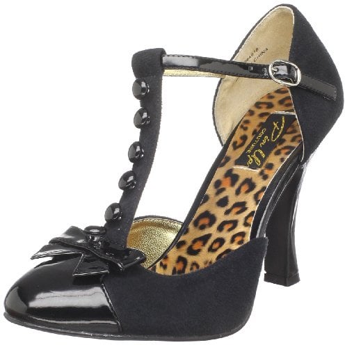Pinup Couture Smitt10/Bmcsue-bpt Damen Pumps, Schwarz (Black), 37 EU (4 UK)