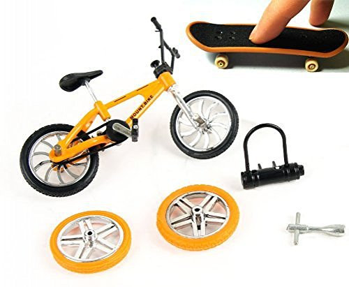 Toyland KT Stunt Finger Bike & Skateboard Set mit Zubehör [Spielzeug]