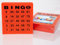 DiPrint 200 große Bingokarten für Senioren 25 aus 75 (rot)
