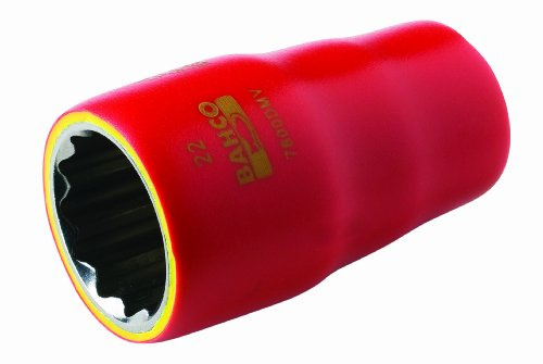 Bahco 7800DZ-11/16 Standard Length Socket, Silver, 1/2 Bi-Hex 11/16-Inch