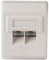 Hama - 41585 - Prise murale modulaire CAT 5, en saillie