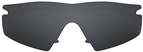 Revant Verres de Rechange Compatibles avec Oakley M Frame Strike, Polarisés, Noir Furtif