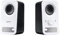 Logitech Z150 Altoparlanti Stereo Multimediali Compatti, Ingresso Audio da 3.5 mm, Controlli ‎Integrati, Jack Per Cuffie, Presa EU/IT, Computer/Smartphone/Tablet/Lettore Musicale, Bianco (Neve)