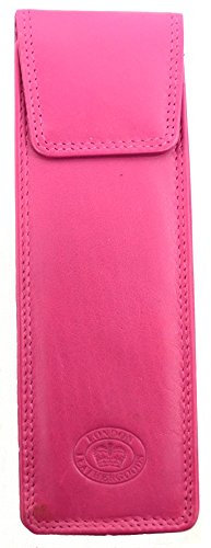 Narrow Seed Tray Uette Ladies Mens Soft Leather Eyeglasses Holder Case