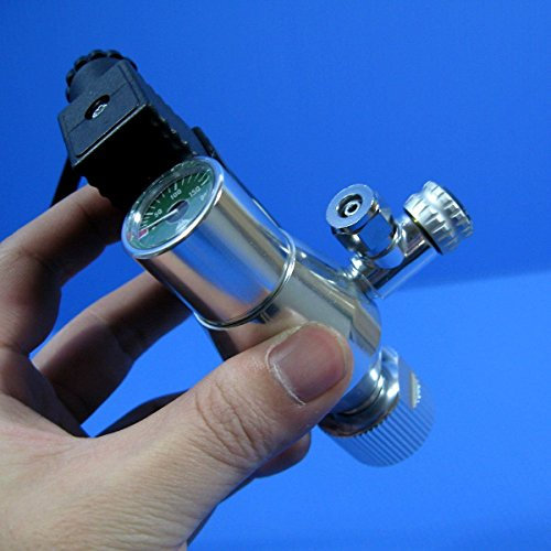 CO2 Druckminderer mit Nachtabschaltung für Aquaristik