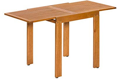 gartenmoebel-einkauf Balkon Ausziehtisch Rio 65/130x70cm, Eukalytpus geölt