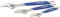 Draper 88598 3-Piece Soft-Grip Adjustable Wrench Set , Blue